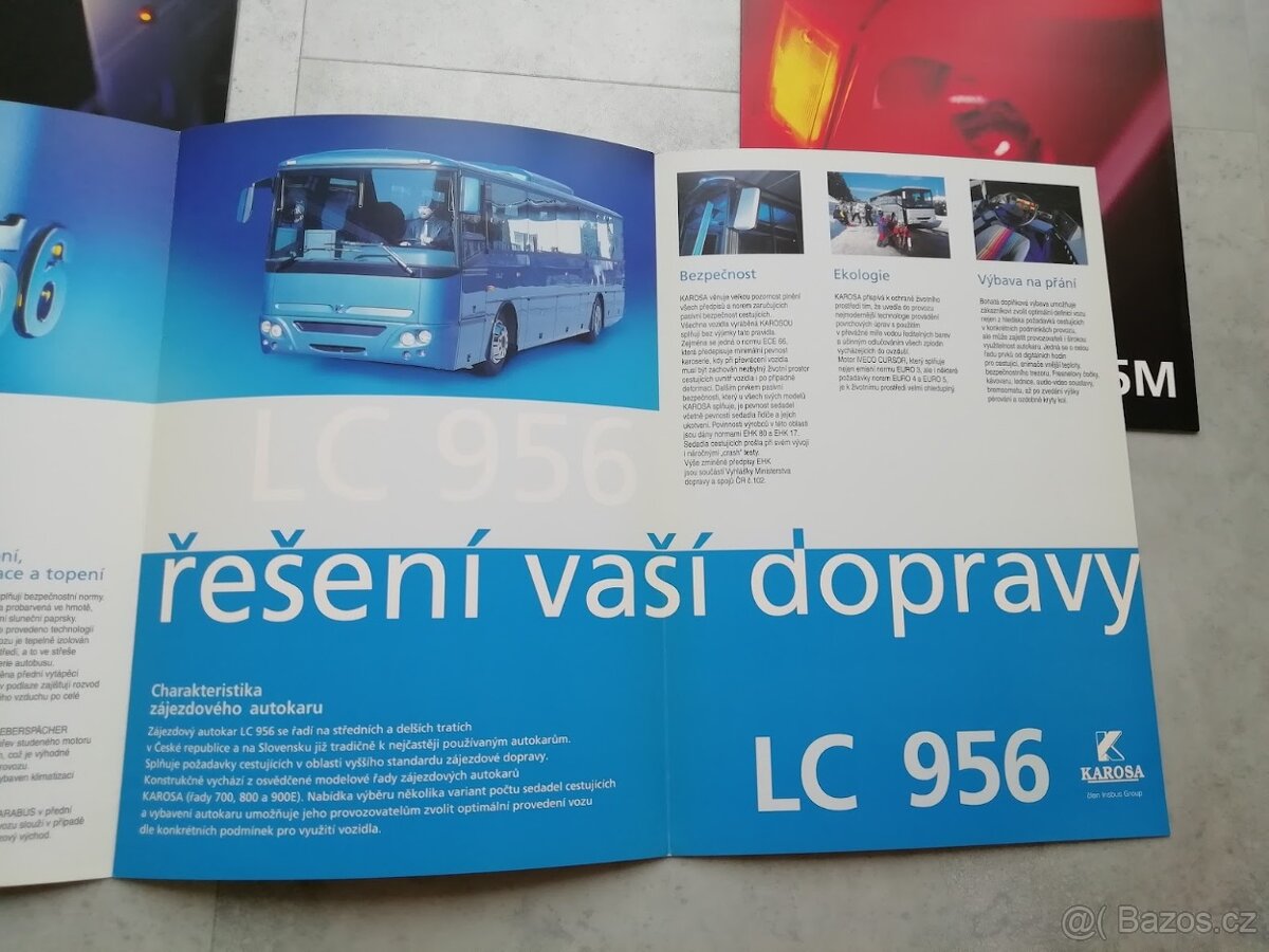 Karosa - katalogy, letáky - doprava v ceně - 4