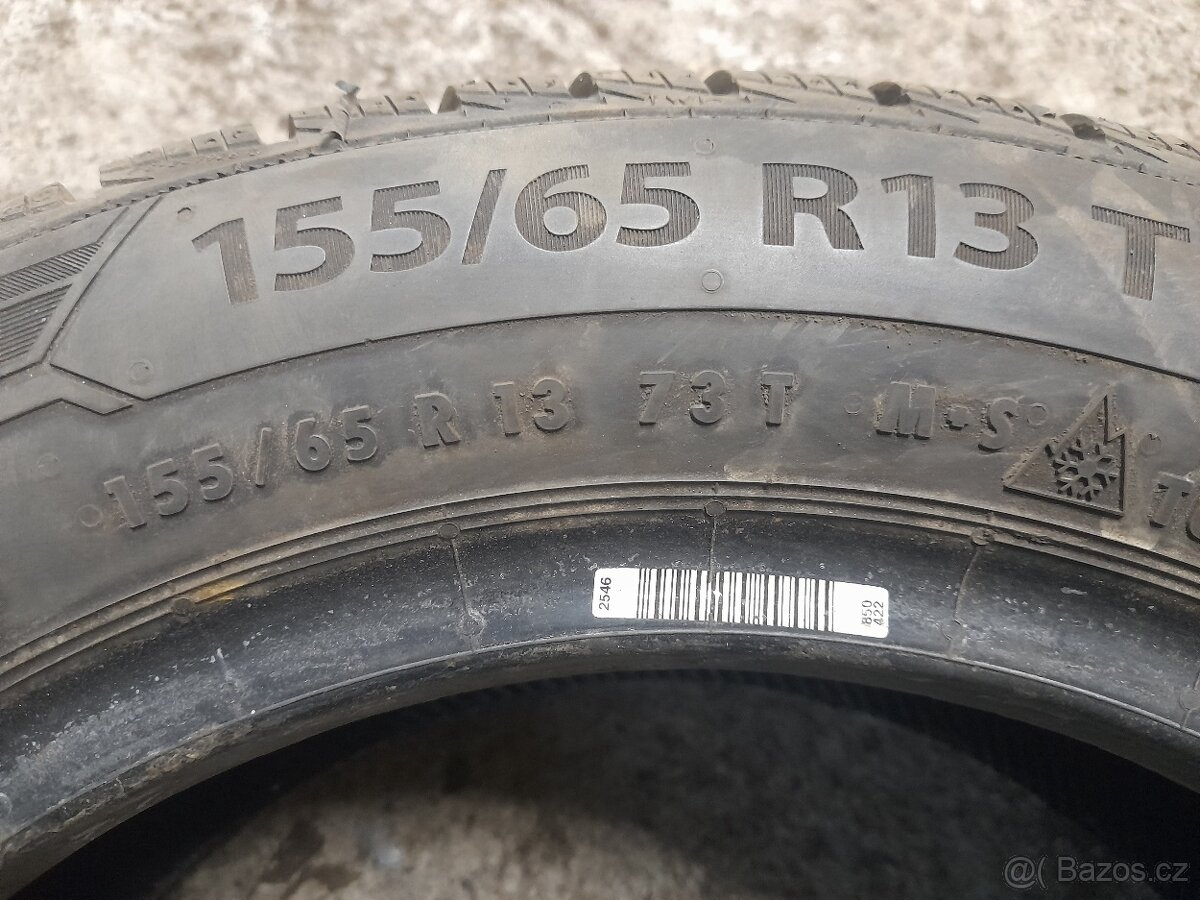 Barum 155/65/13 - zimní - 7mm - 4