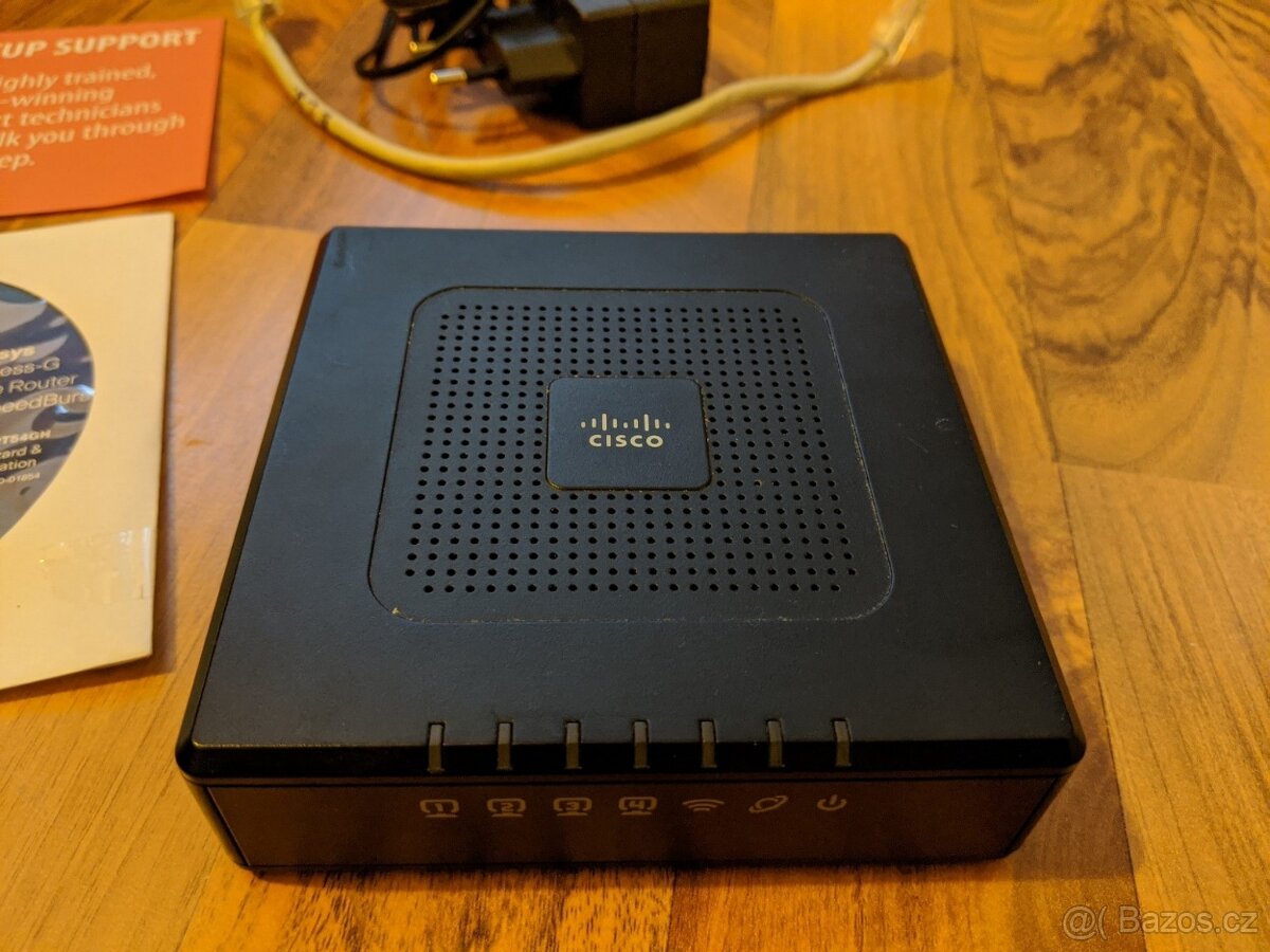 WiFi Router Cisco Linksys Wireless-G - 4