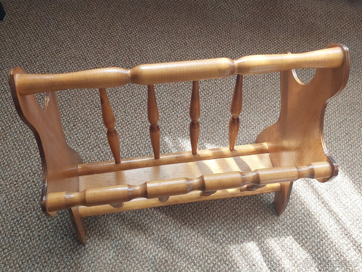 Retro stojan na časopisy - 4