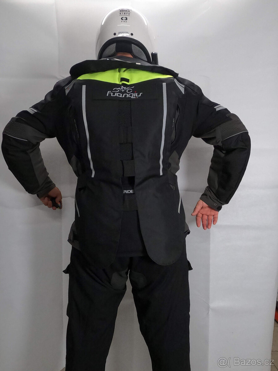 Airbag vesta černá se sponou - 4