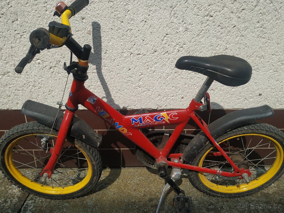 Dětské kolo 16" + mensi - 4