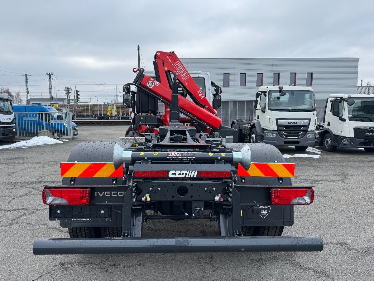 IVECO EUROCARGO JEŘÁB + KONTEJNER, IHNED - 4