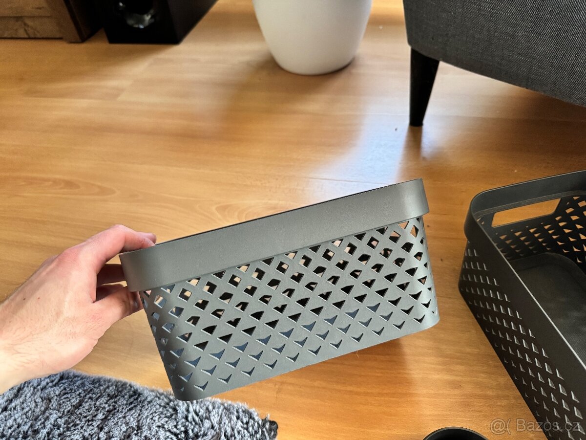 2x úložný box s víky - 4