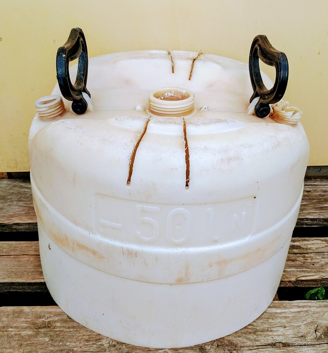 Velké květináče - barely 25 l, 3ks - 4