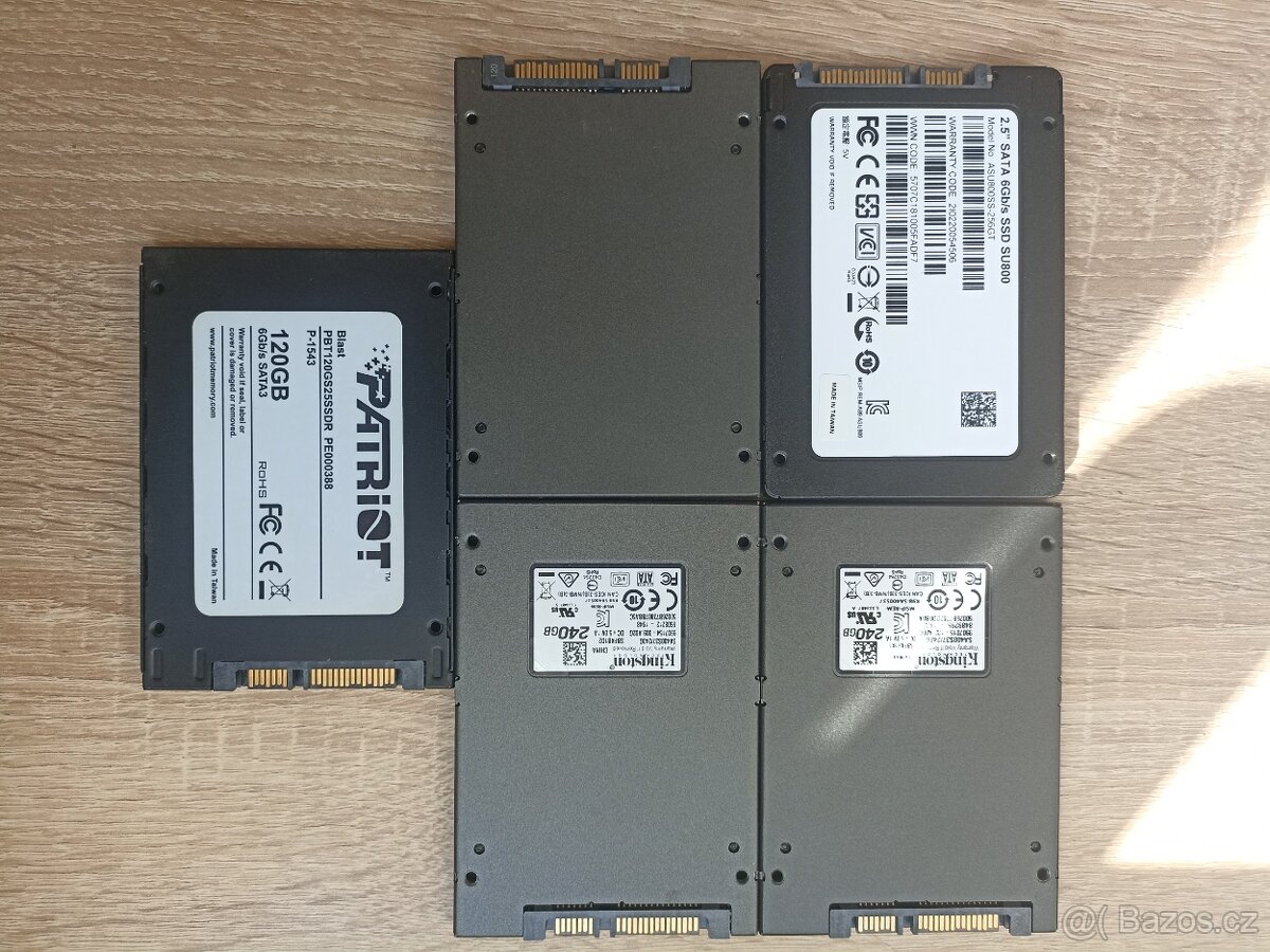 5x SSD disk - 4