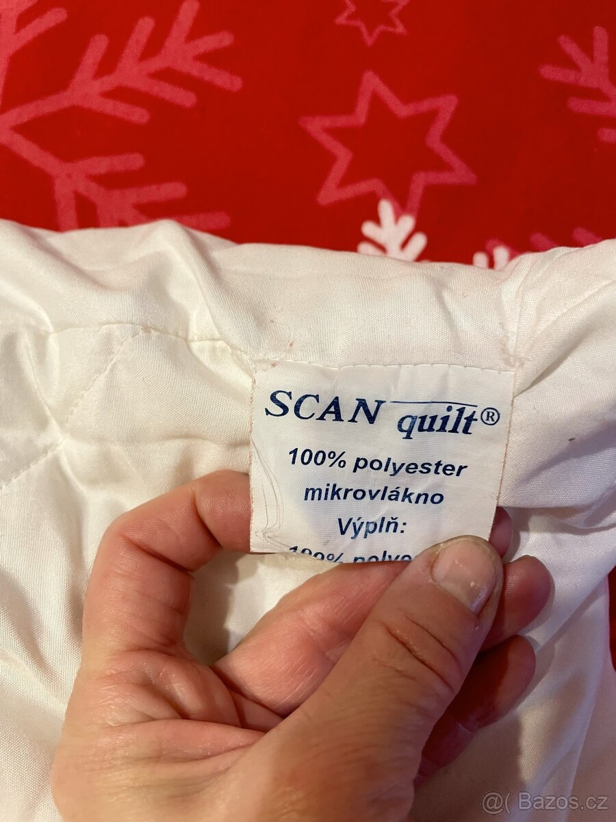 POLŠTÁŘ + PŘIKRÝVKA zn. Scan quilt - 4