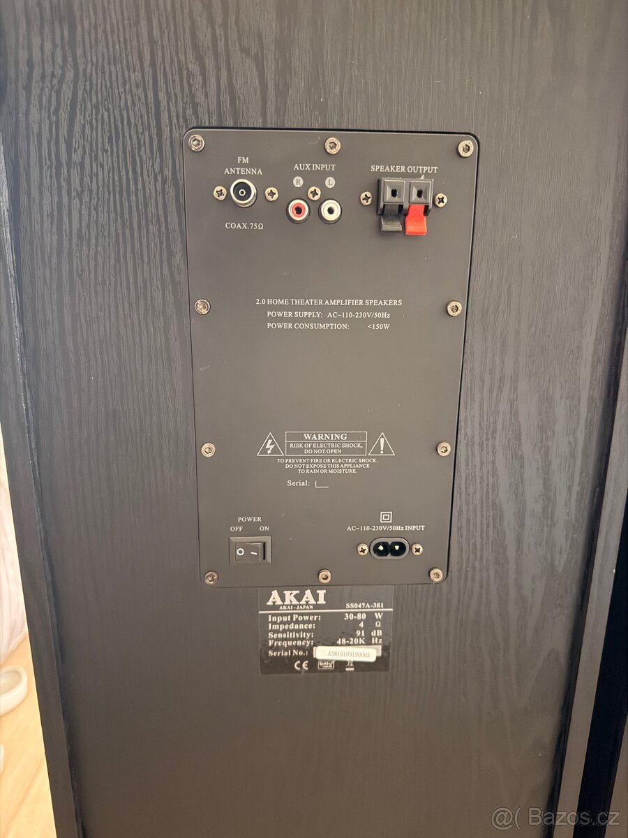 Reproduktory AKAI - 4
