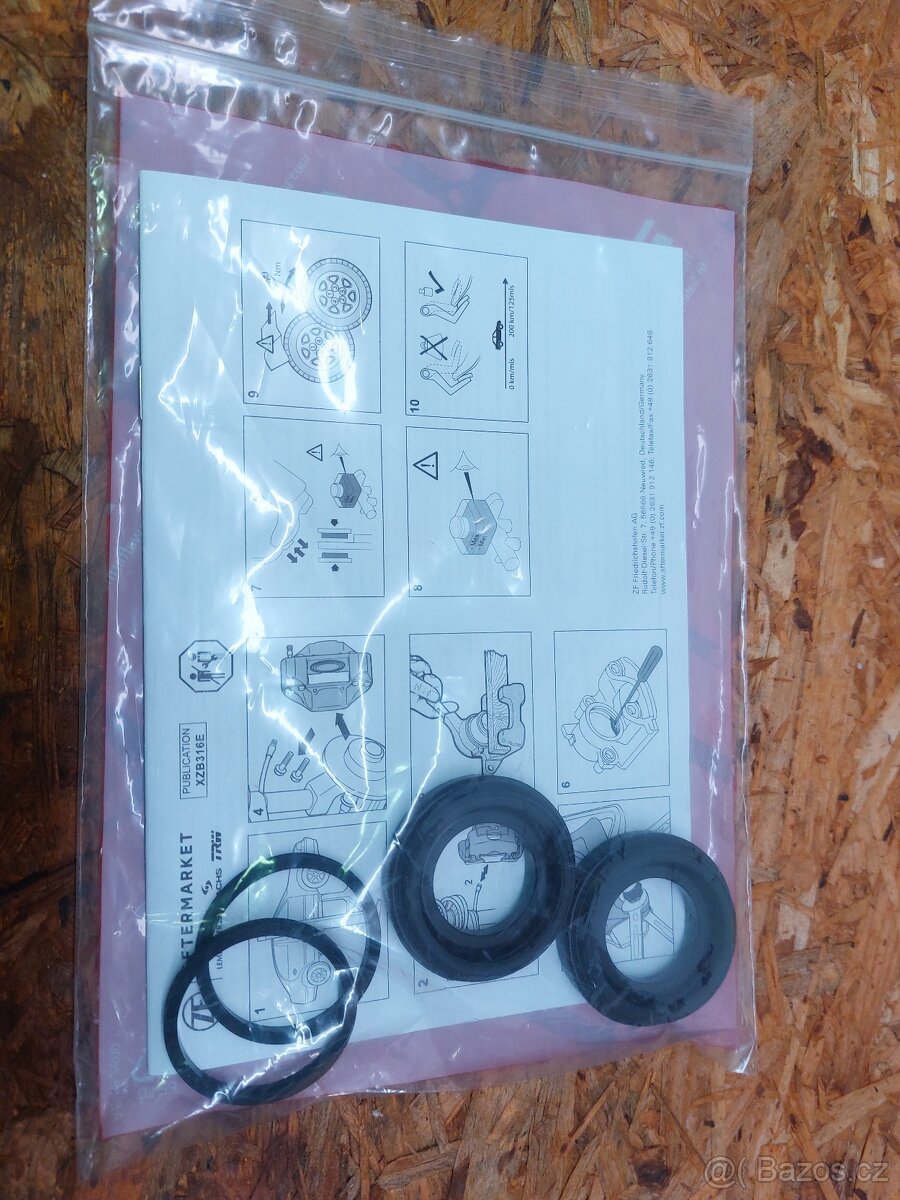 Opravná sada těsnění pístku zadní brzdy Octavia I 38 mm - 4