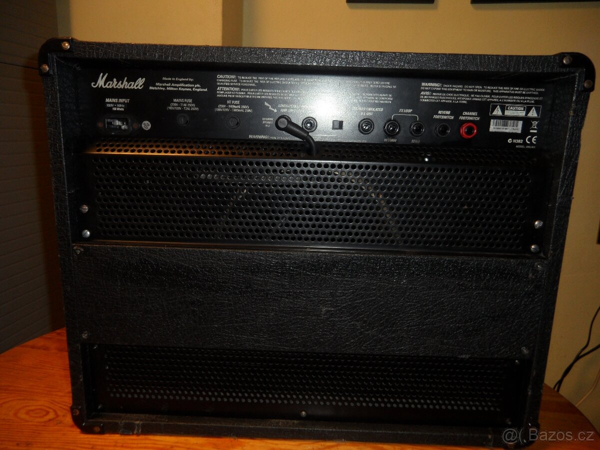 MARSHALL JCM2000 - DSL 401 kytarové celolampové kombo - 4