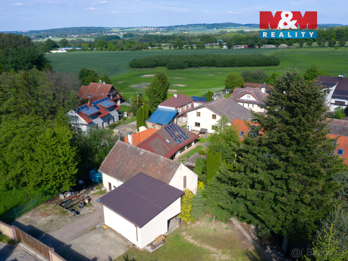 Prodej pozemku k bydlení, 1100 m²+ dílna, Strančice, Sklenka - 4