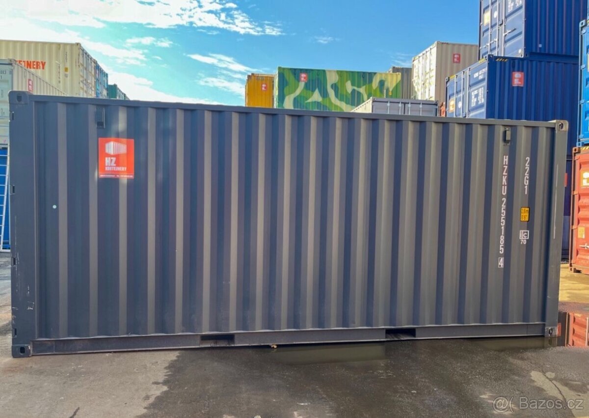 Lodní kontejner 20' antracit - Mělník - 4