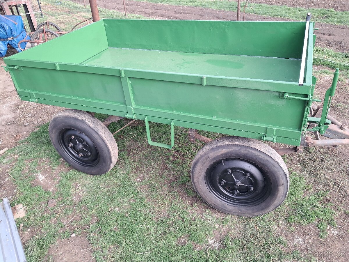 Prodám vlečku za malotraktor - 4