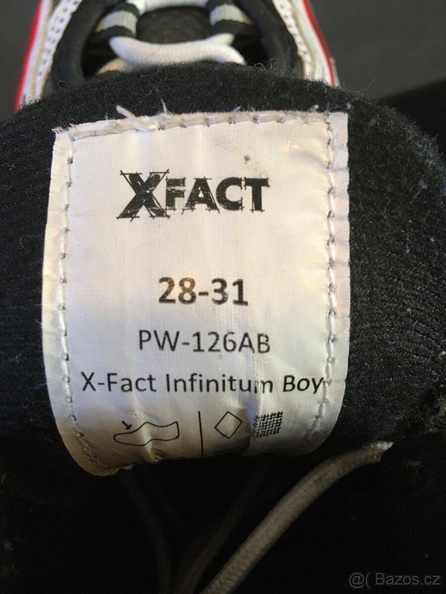 Koleckove brusle rostouci XFACT vel. 28-31 - 4