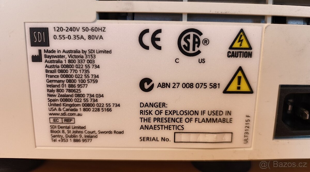 Ultramat 2, míchací přístroj, míchač kapslí - 4