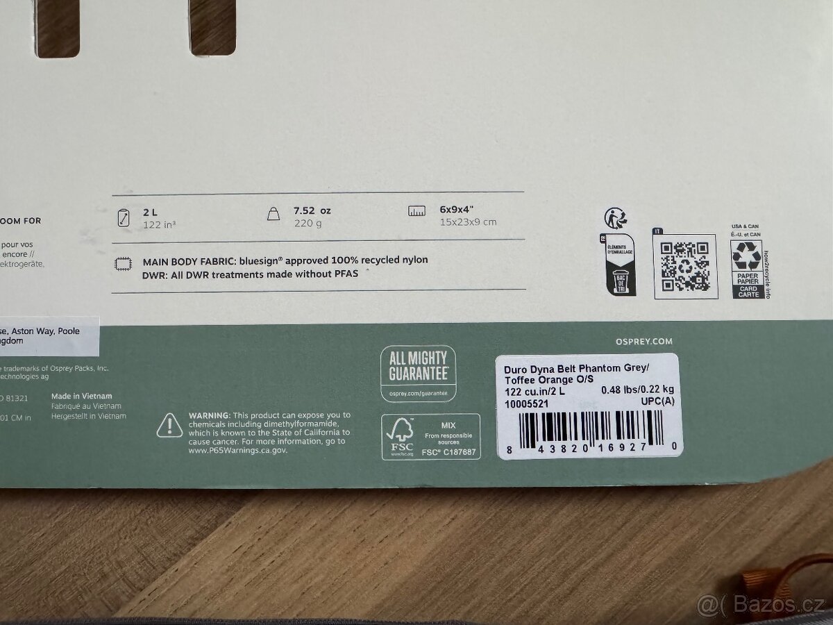 Běžecká ledvinka Osprey - 4