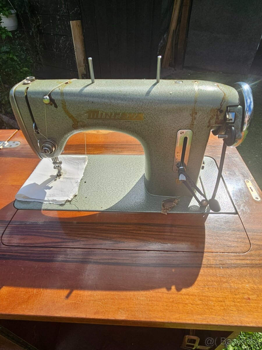 šlapací stroj Minerva - 4