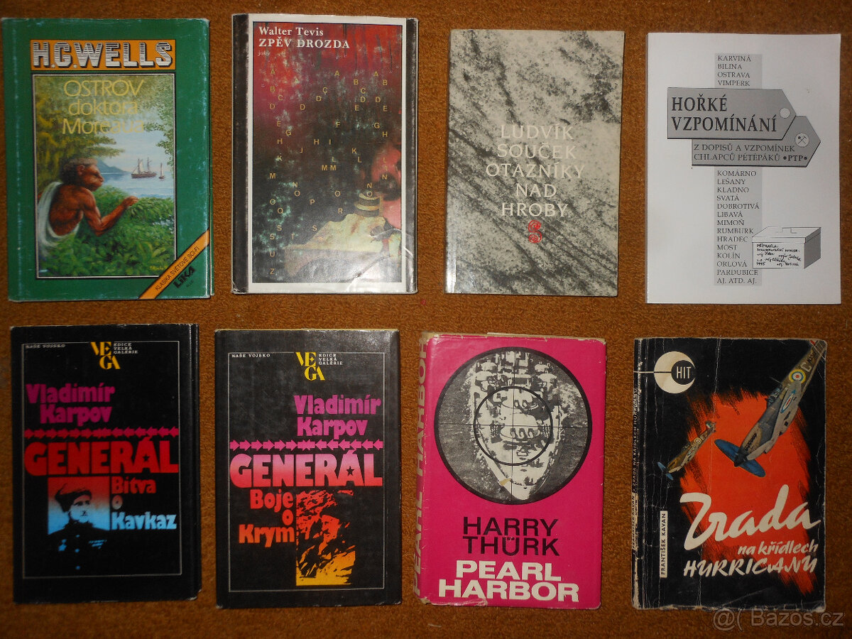 Knihy - scifi, válečné, klasika - 4