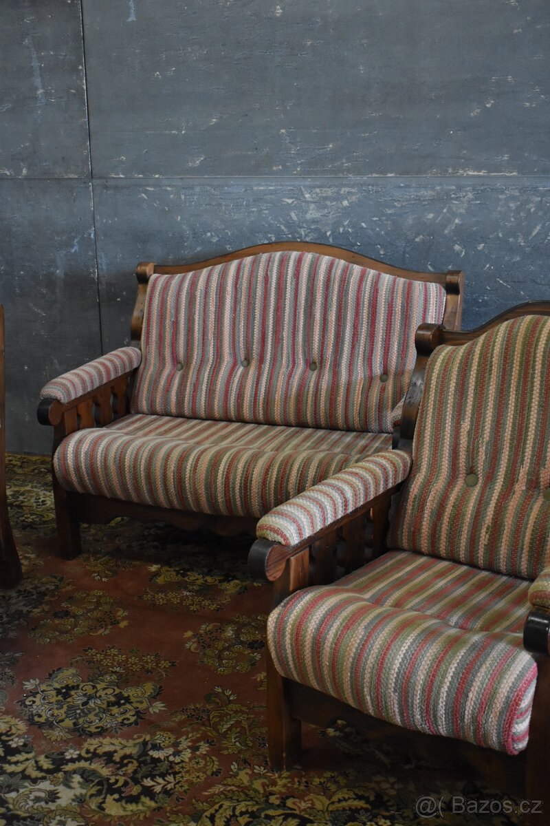 Sedací souprava 2+1+1+ Konferenční stolek - 4