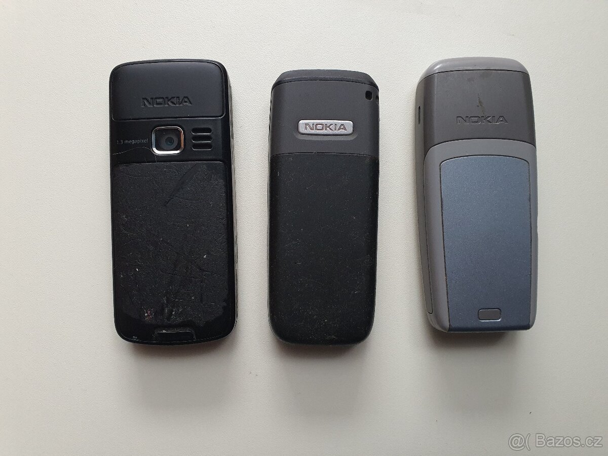 3x Nokia: 1600, 2610, 3110c - funkční - 4