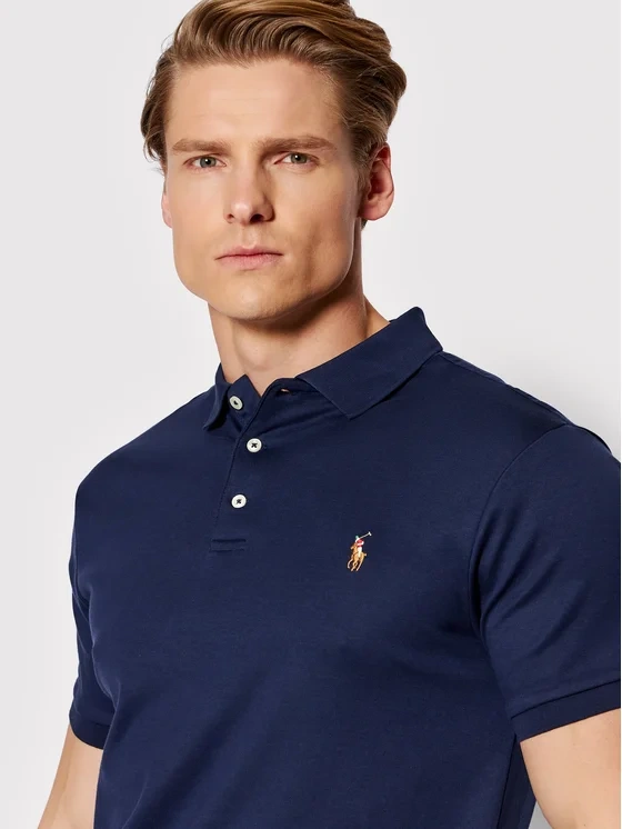 polo ralph lauren triko pánské slim fit - 4