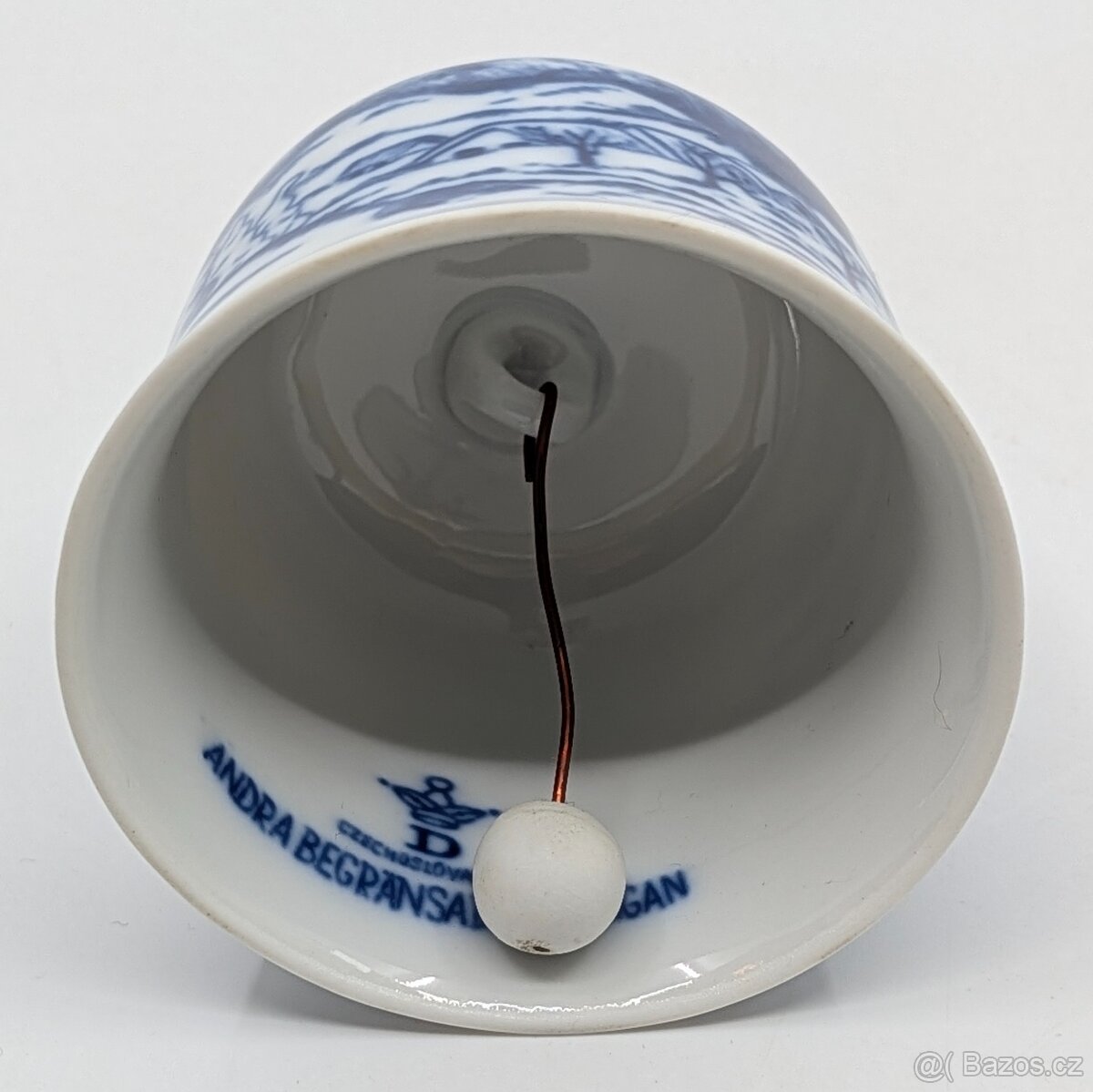 Cibulákový porcelánový zvoneček - 4