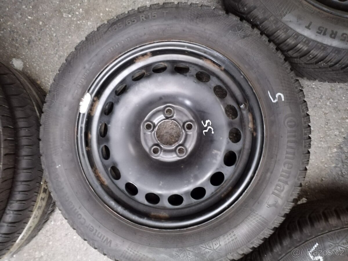 disky 5x100 R15 fabia polo ibiza 185/65/15 - 4