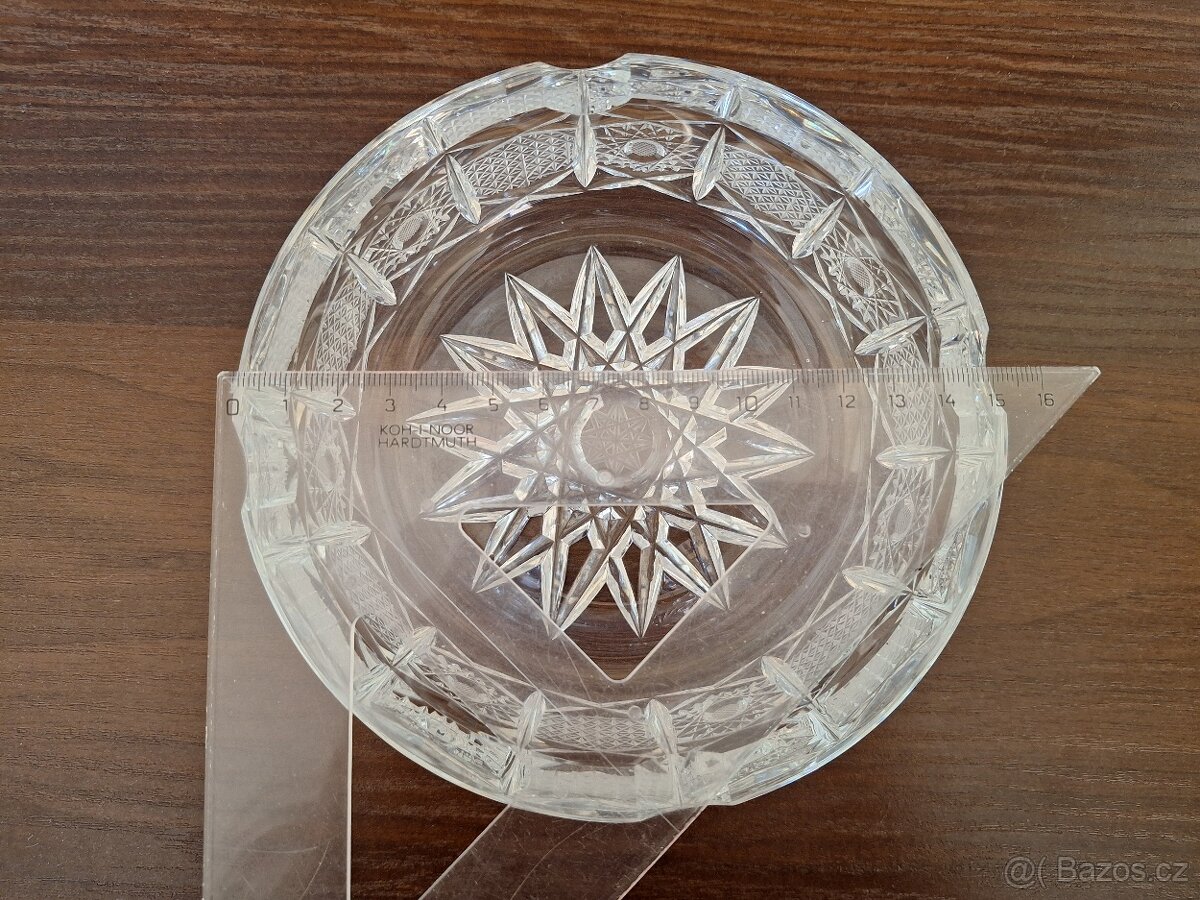 Broušený popelník Bohemia Crystal - 4
