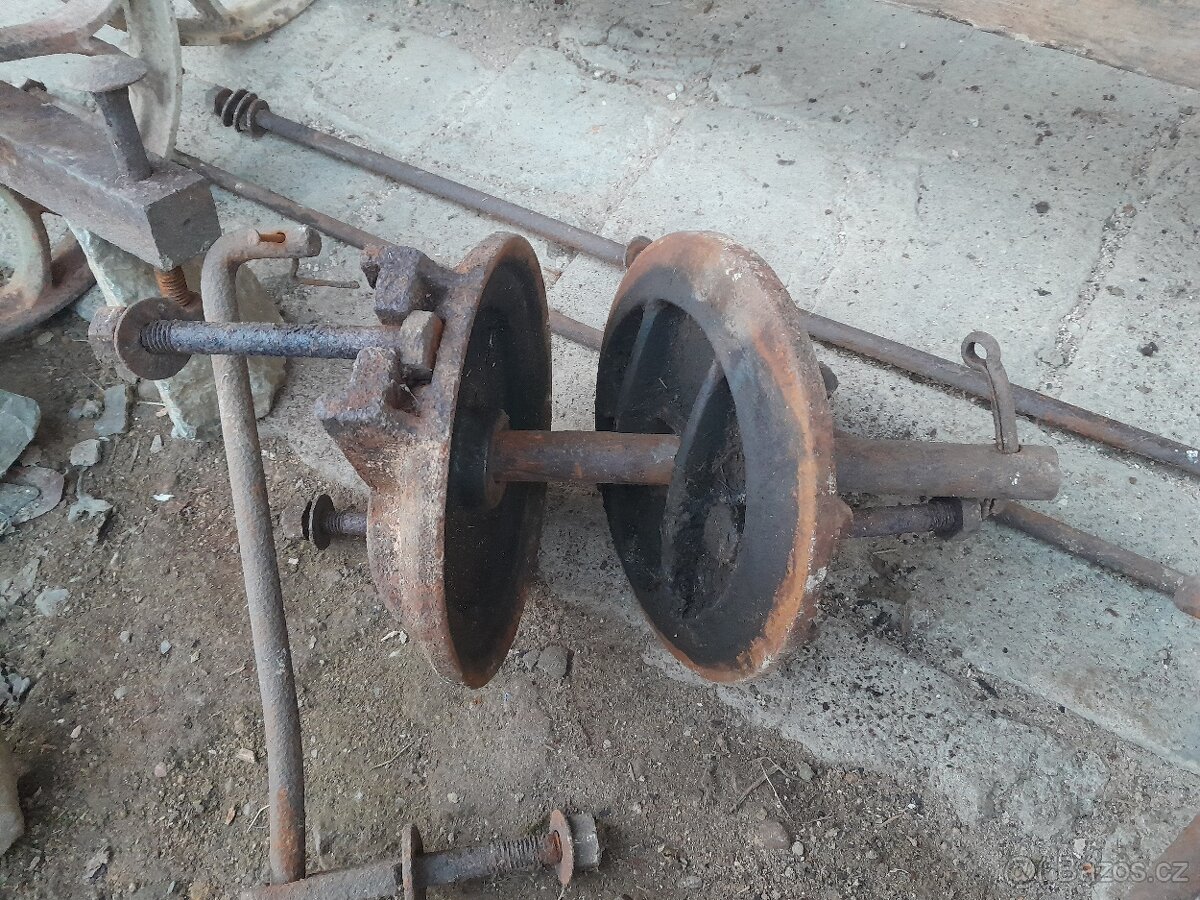Podvozek s litinovými koly - 4