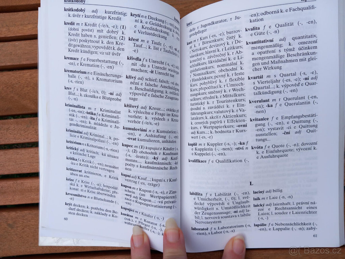 Odborné česko-německé právnické názvosloví - 4