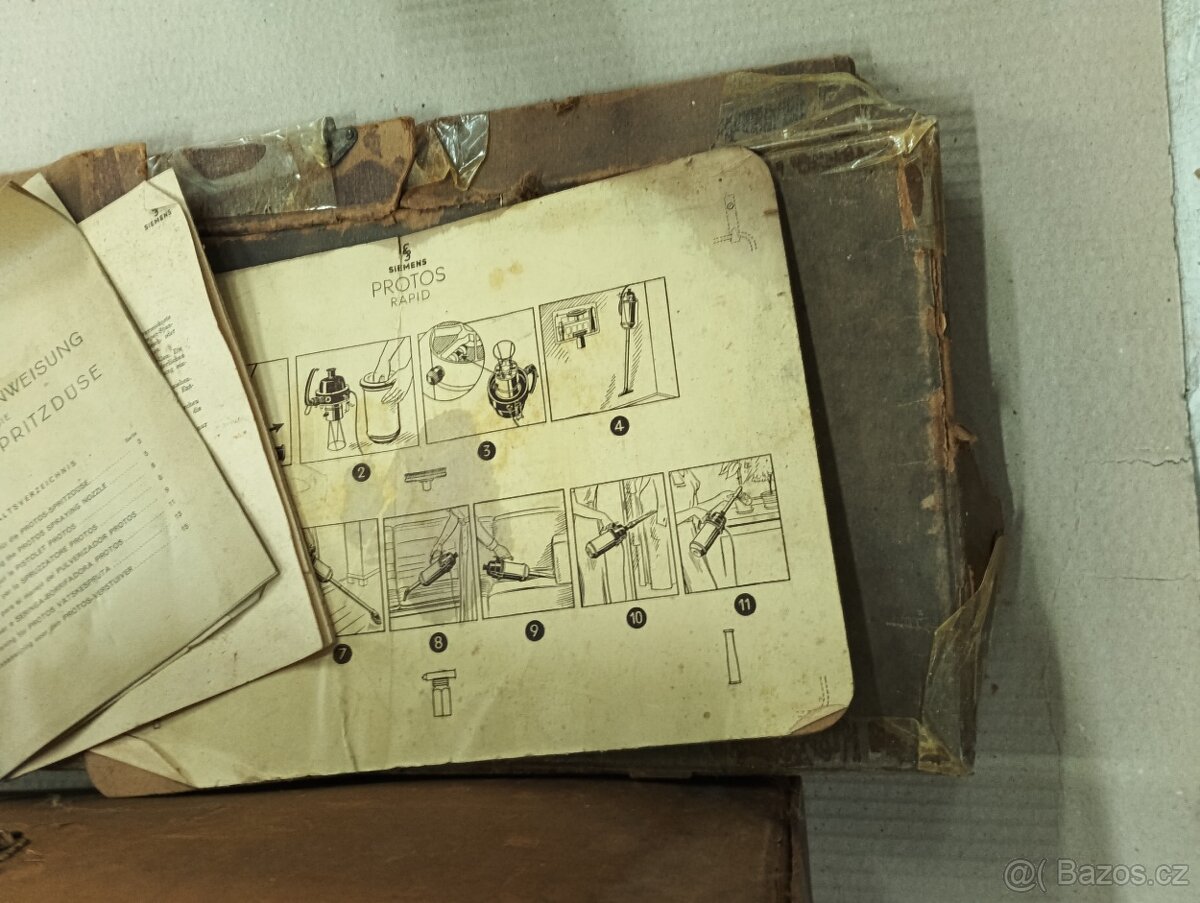 Retro věci - RETRO VYSAVAČ SIEMENS - 4