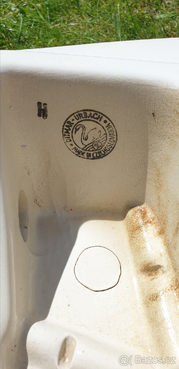 Keramické Retro umyvadlo - 4