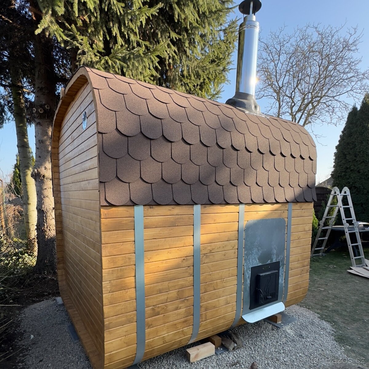 Zahradní sauna QUADRO 240cm 2QL (AZS-ENGINEERING) - 4