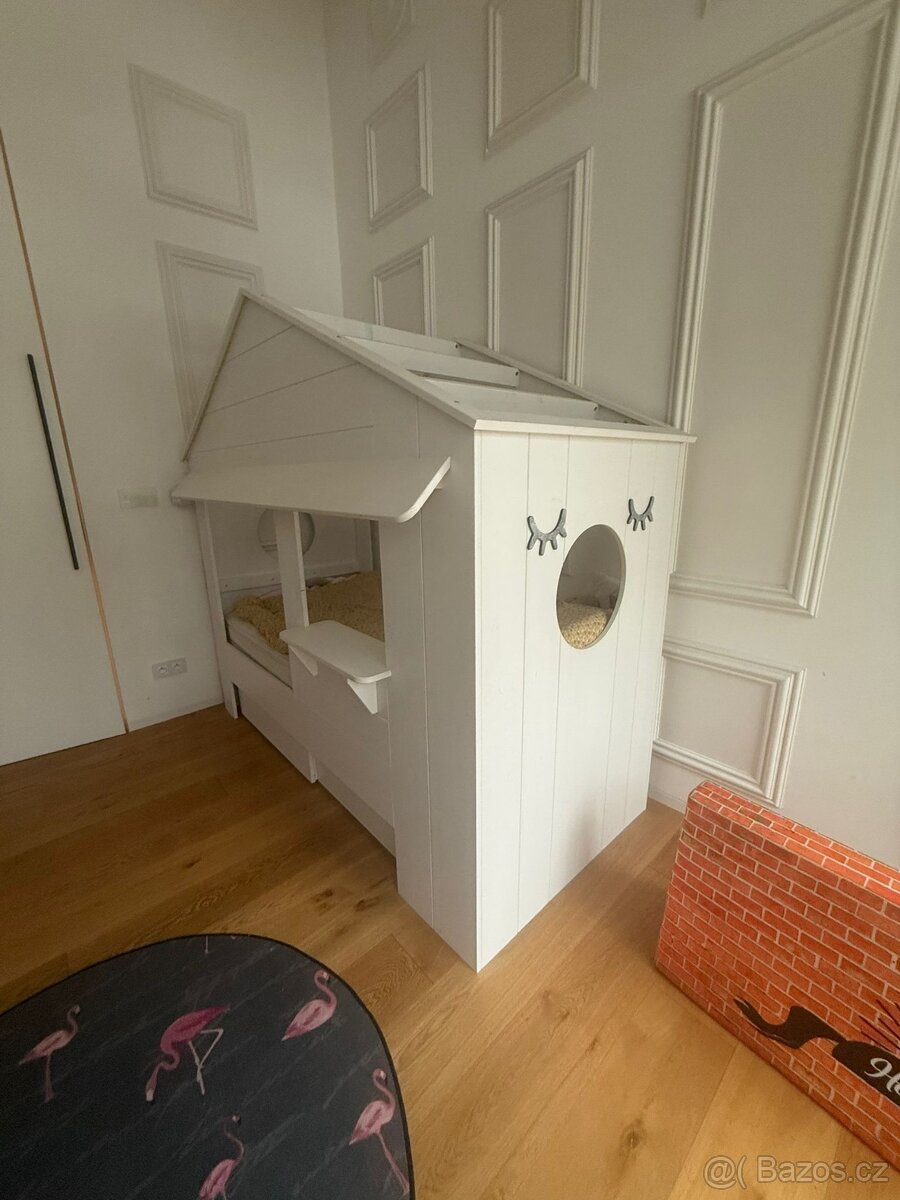 Dětská domečková postel - 4