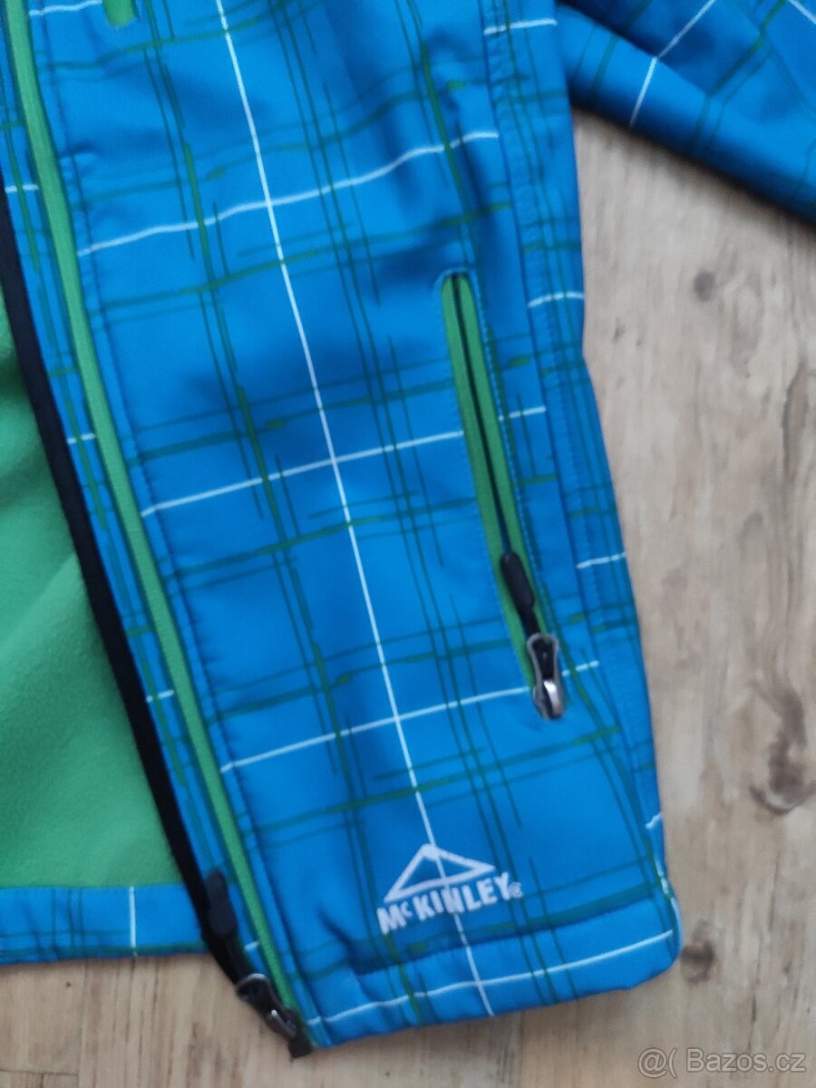 Zateplená softshellová bunda 152 - 4