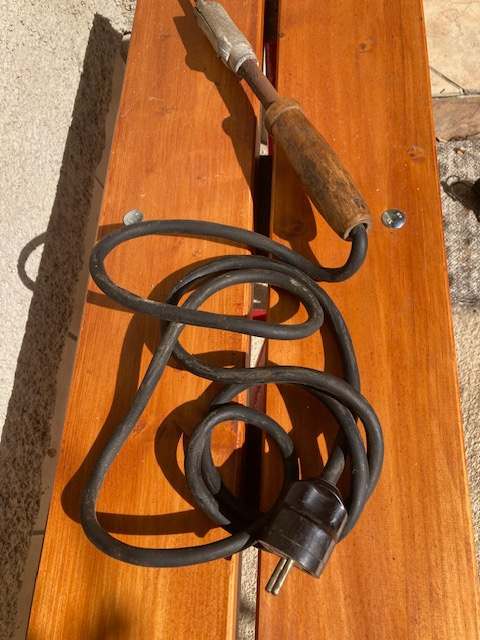 Elektrická pájka - retro - 4