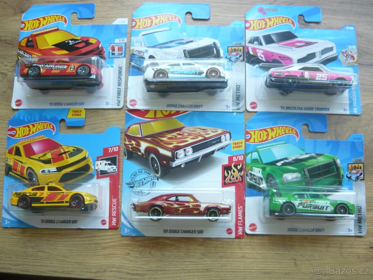 AUTÍČKA HOT WHEELS - 4