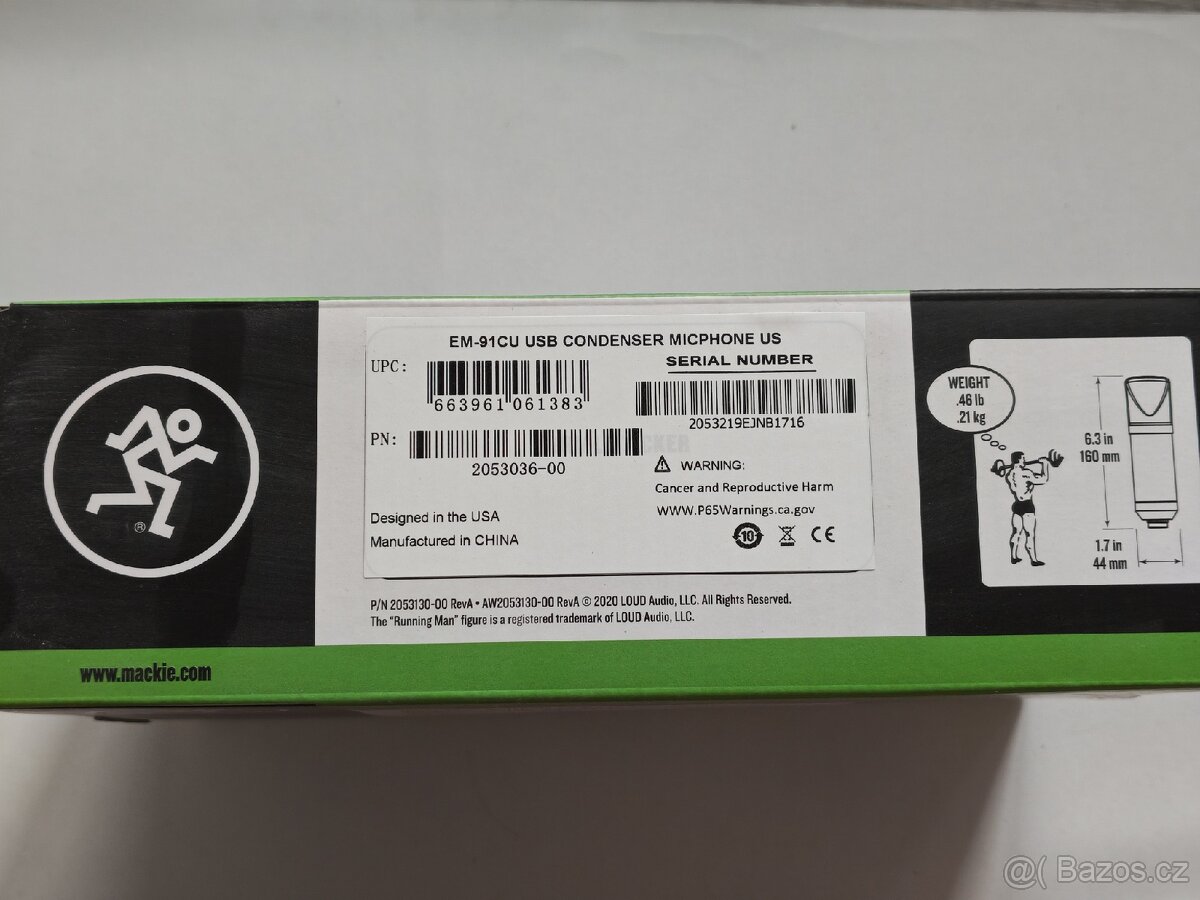 Mikrofon Mackie EM-91CU - 4