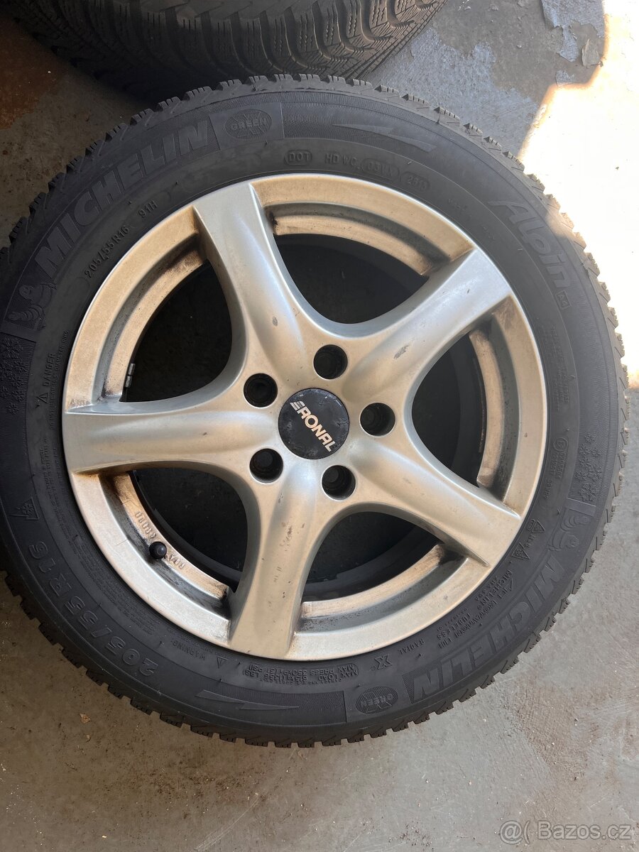 Alu kola Ronal 5x114,3 r16 - 4