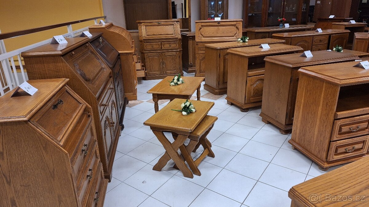 Rustikální psací stůl - 4