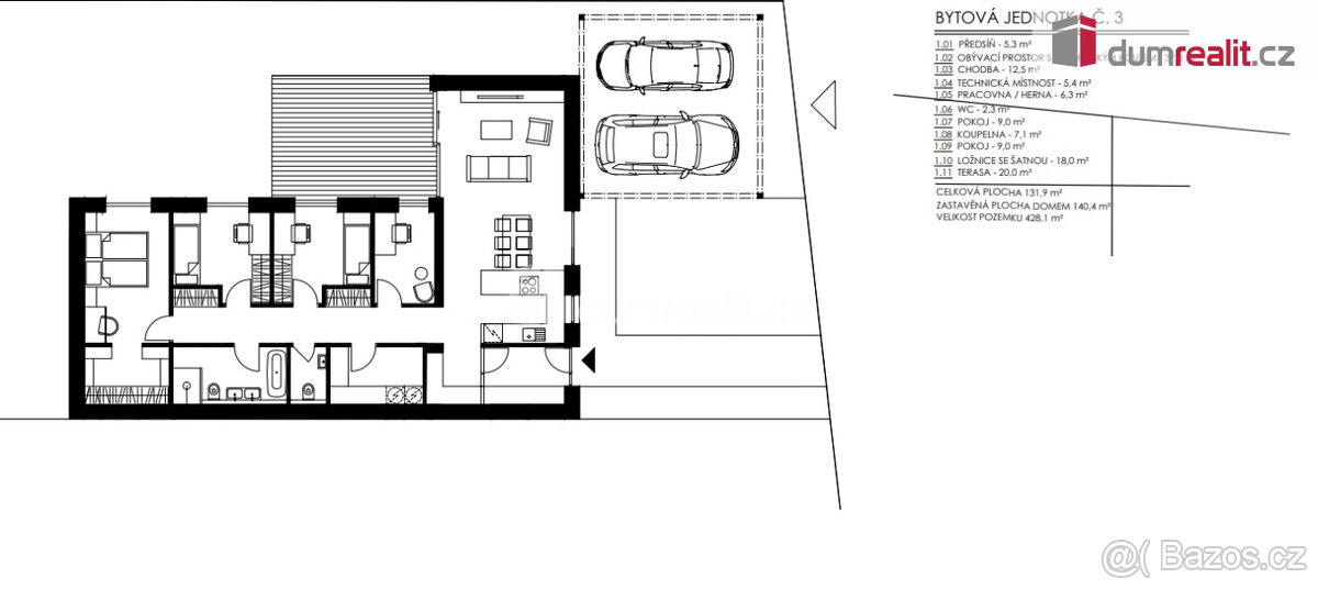 Prodej rodinného domu, 5+kk 131,9 m2, Červená Píska - 4