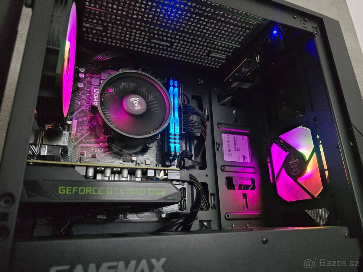 Herní PC/Ryzen 5/GTX 1660 Super 6GB/16GB RAM/500GB SSD - 4