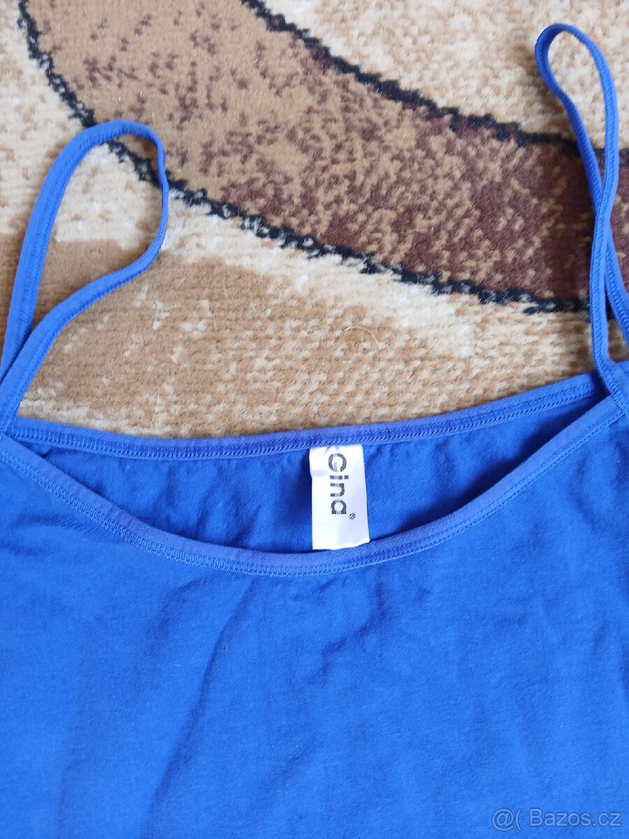 Dámské tílko modré - 4