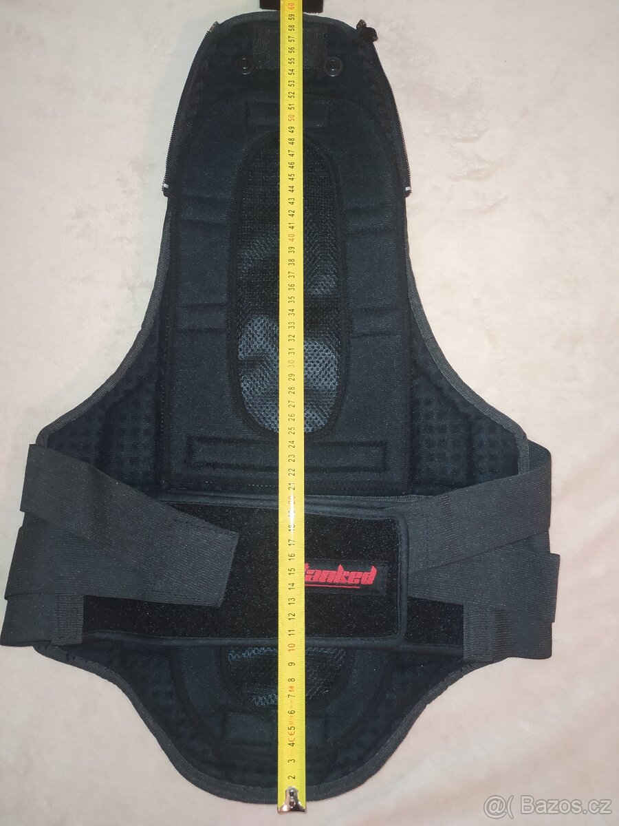 ČERNÝ PÁTEŘÁK/ZÁDOVÝ CHRÁNIČ NA KONĚ, LYŽE, SNOWBOARD, KOLO - 4