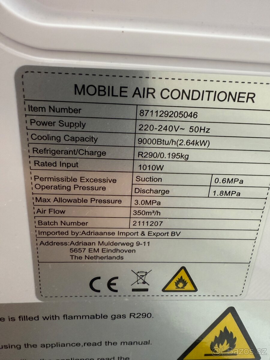 Mobilní klimatizace nova - 4