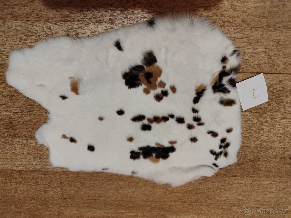 Vyčiněné králičí kůže - 4