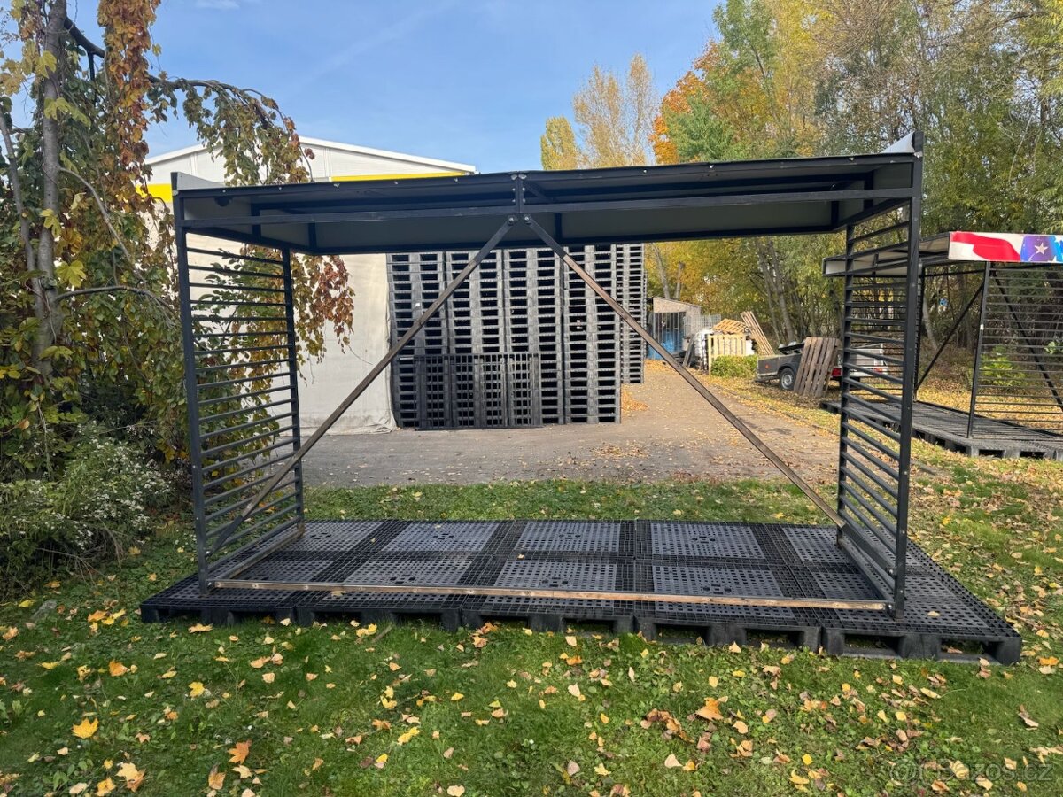 Ocelový přístřešek / konstrukce č.1 - 4