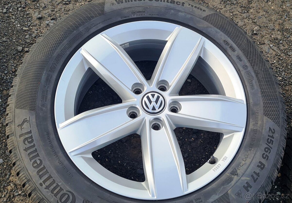 Zimní sada Tiguan, Kodiaq, Tarraco 215/65R17, 4x7mm - 4