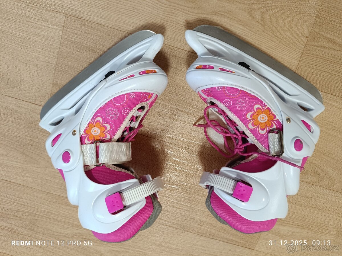 Prodám dětské brusle WORKER IZABELY 34-37 - 4