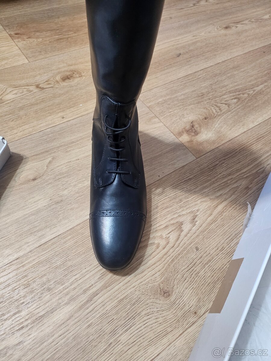 Vysoké jezdecké boty velikost 38 - 4
